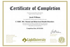 Mental and Behavioral Health Disorders